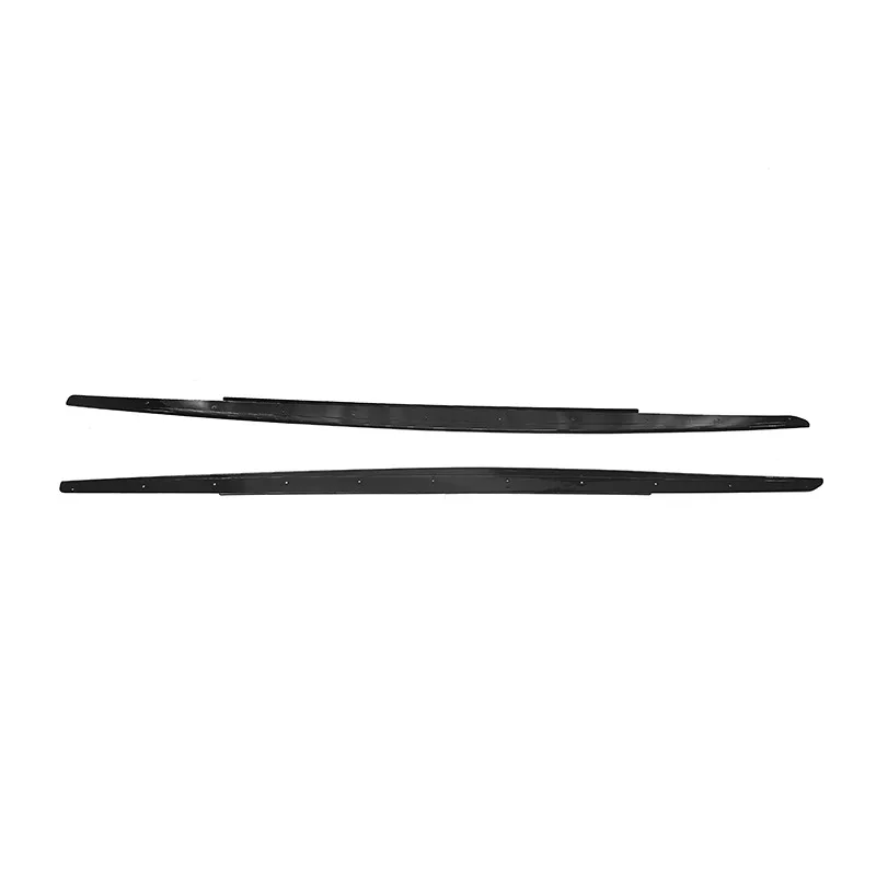 Glossy Black MP Style ABS Side Skirts for BMW 5 Series F10 (2011-2016) view 2