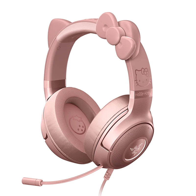 【¥26,153】Razer×サンリオ ハローキティ限定 ローズゴールド ゲーミングヘッドセット 特別割引-アリエク特価アラート