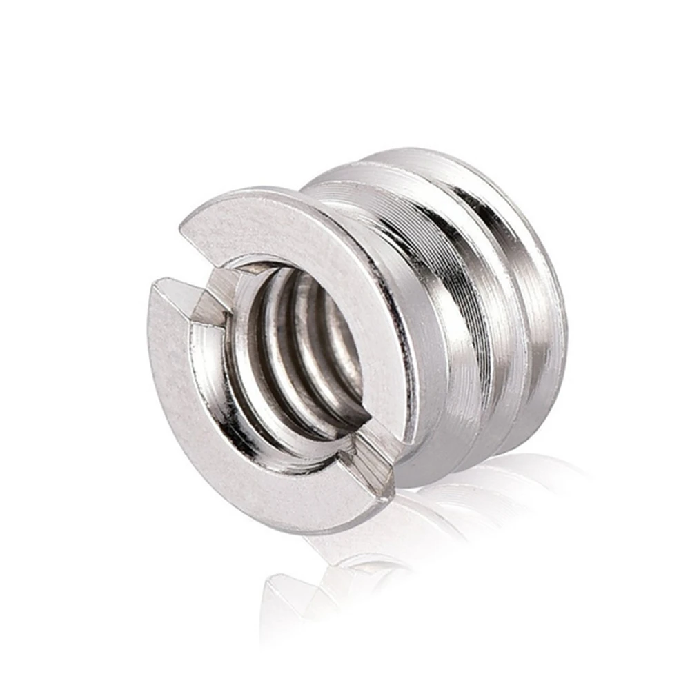 5pcs/pack Tripod Heads 1/4 to 3/8 Camcorder Reducer Bushing Converter Convert Screw Standard Adapter for DSLR Camera