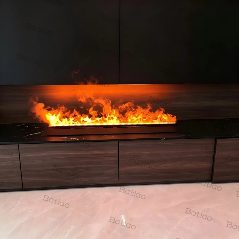 ireplace for Non Stop Ambiance 3D Water Vapor Mist Effect, Decorative Electric Steam Fireplace gold mist fireplace 3d flame