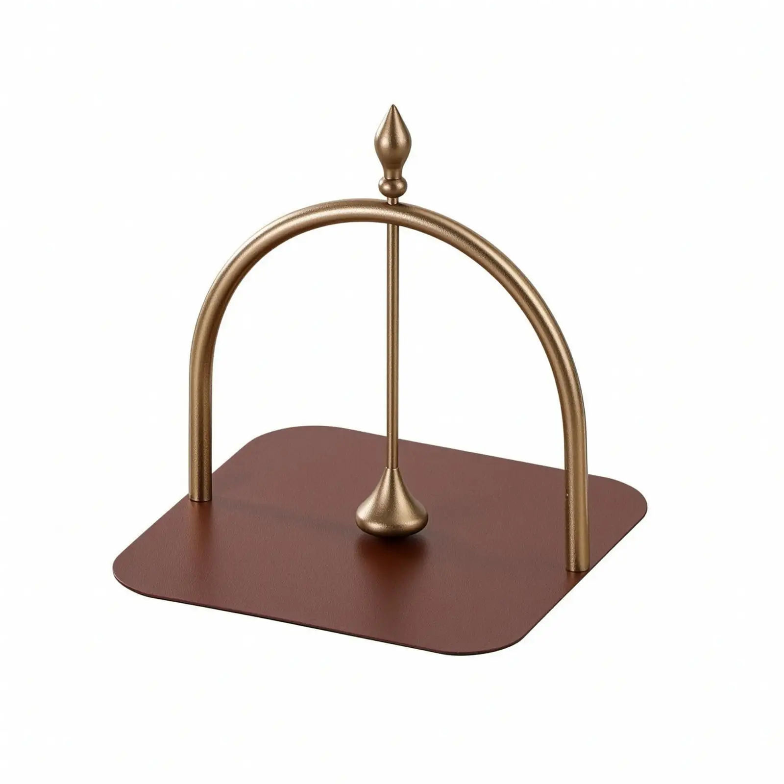 Elegant Aluminum Napkin Paper Weight Holder for Dining Table Hotel Restaurant Kitchen Countertop Use