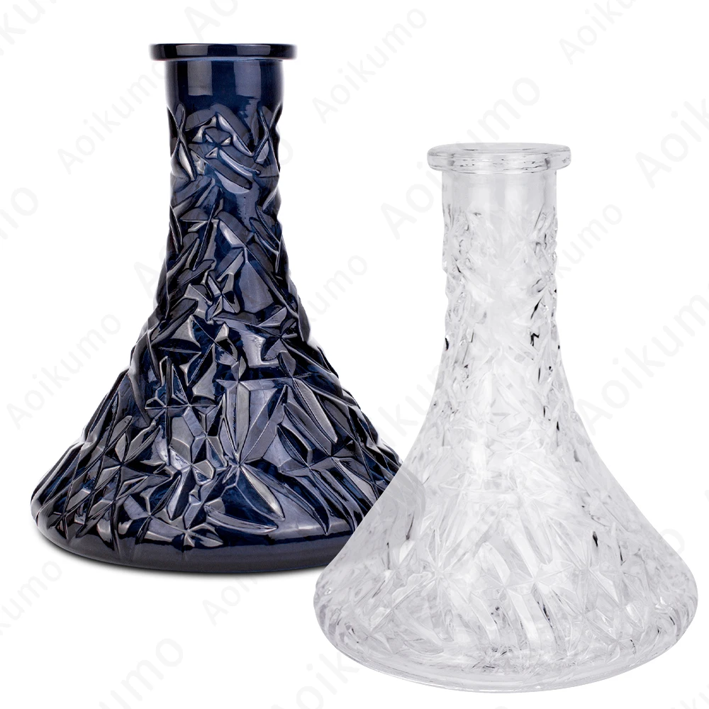 Hookah Base Flask For Alpha El Bomber Geometry Sheesha Shisha Glass Water Reservoir Bottom Bottle Container Chamber Vase