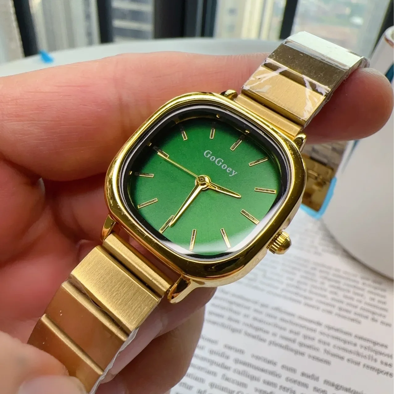 2025 New Luxury Ladies Quartz Watch Fashion Simple Gold Women Stainless Steel Clock Wristwatches Gifts Dropshipping Montre Femme