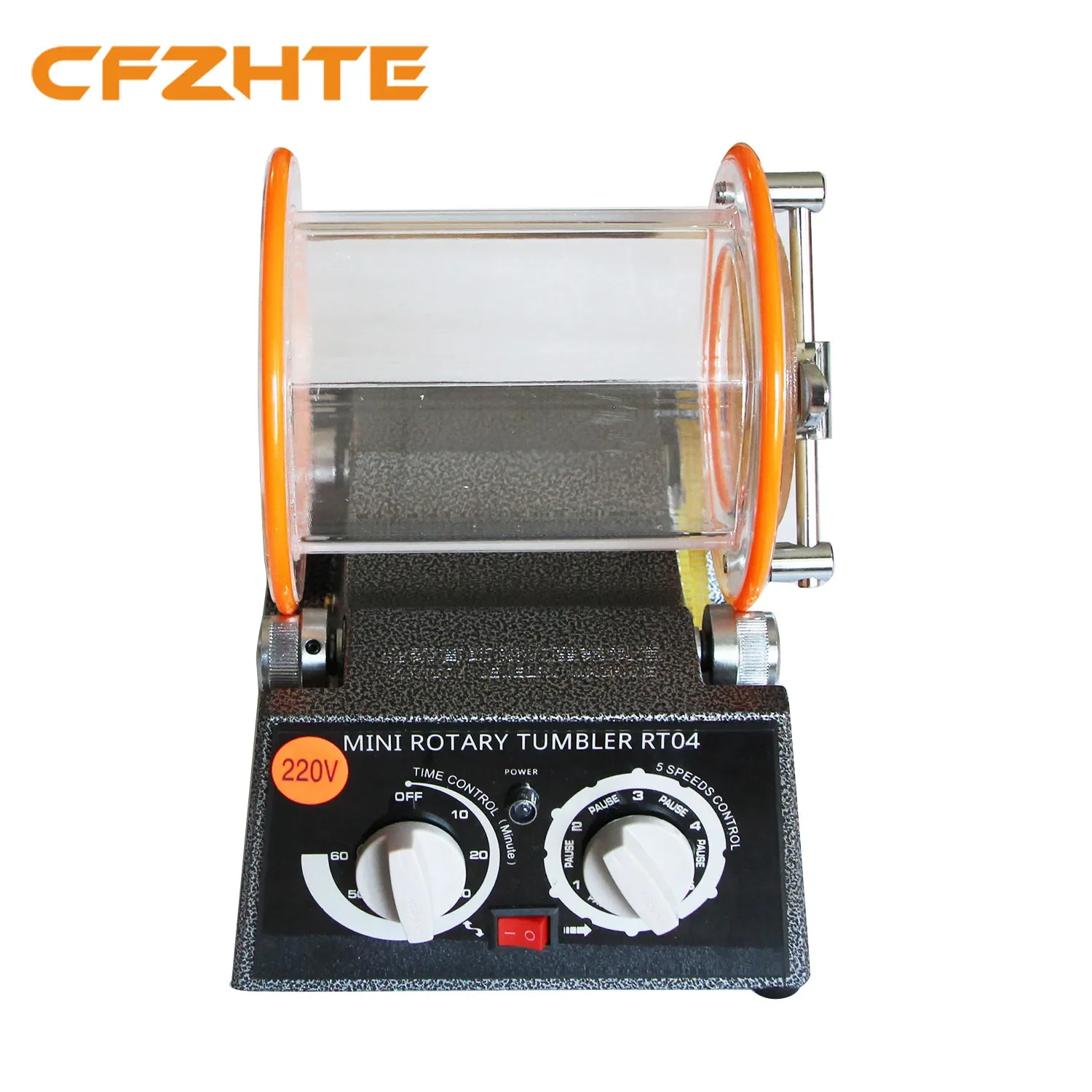 

Jewelry Drum Polishing Machine, Rotary Tumbler,Tumbling Machine,Mini Cleaning, Finishing Tools, 3kg Capacity