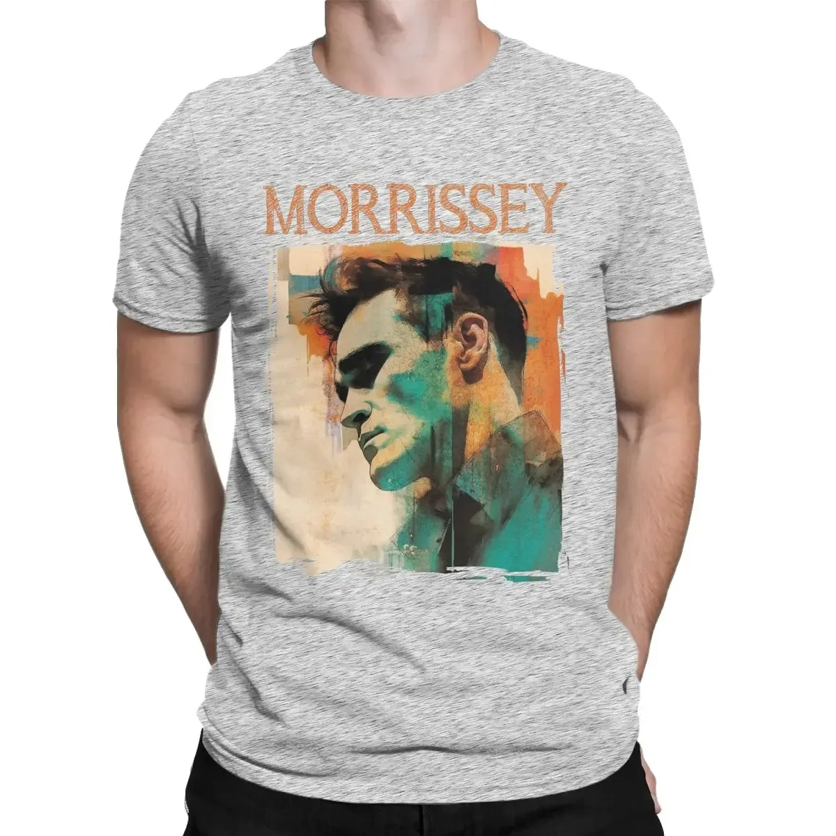 The Smiths T Shirt Men Pure Cotton Fun T-Shirts Crewneck Morrissey 80s 90s Tee Shirt Short Sleeve Clothes Printed