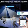 Security Cameras Wireless Outdoor, 2K Solar Security Camera Outdoor 360°PTZ, PIR Motion Detection,Color Night Vision, 2-Way Talk 5