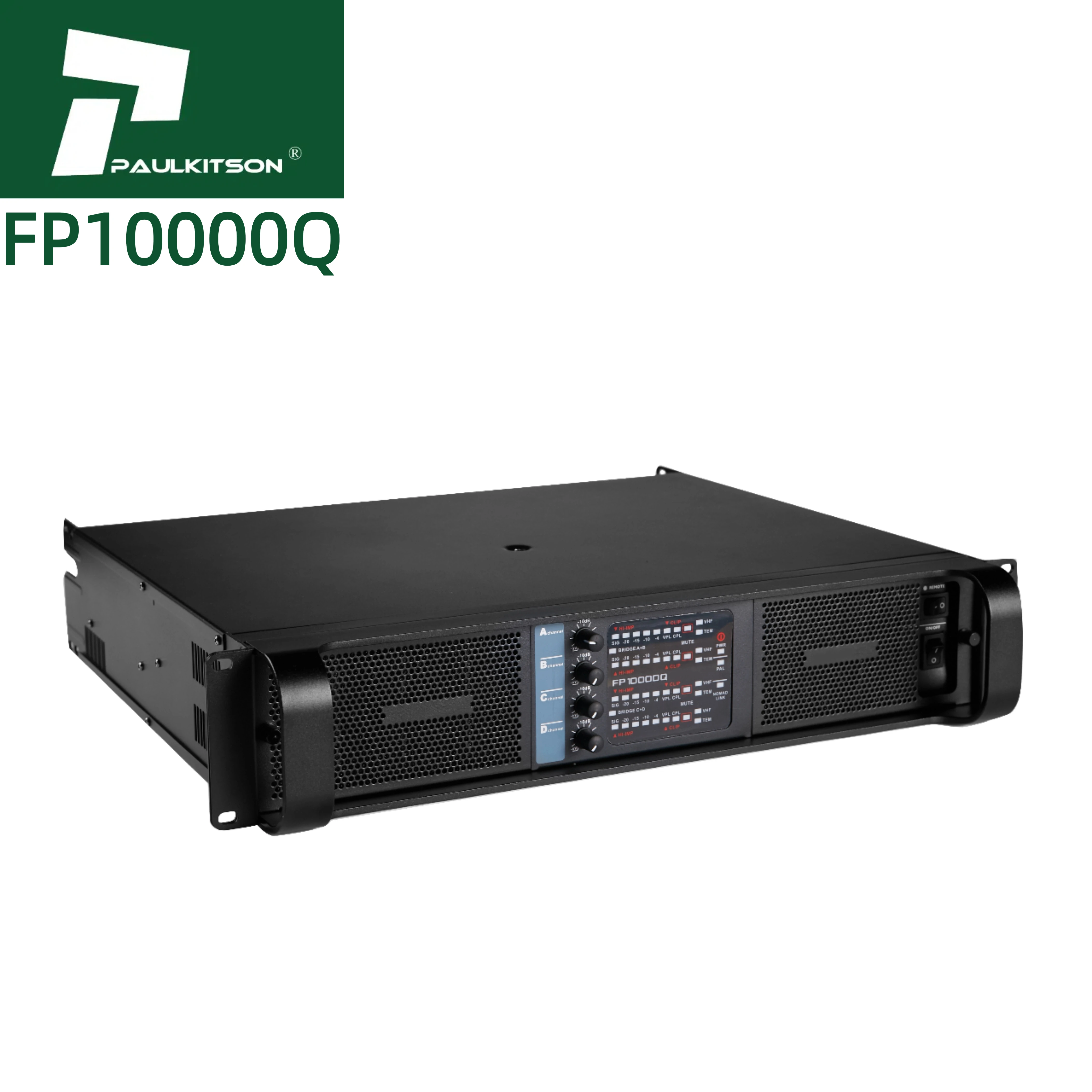 

FP10000Q 4-channels Power Amplifier 10000watts Class-D Professional Audio Amplifiers