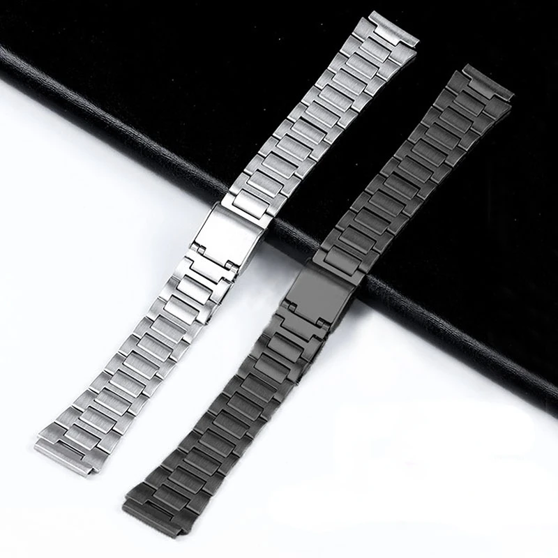 18mm Watch Strap for Casio F-91W F105 F108 A158 A168 AE1300 AE1200 Replacement Watch Band Stainless Steel Bracelet Accessories