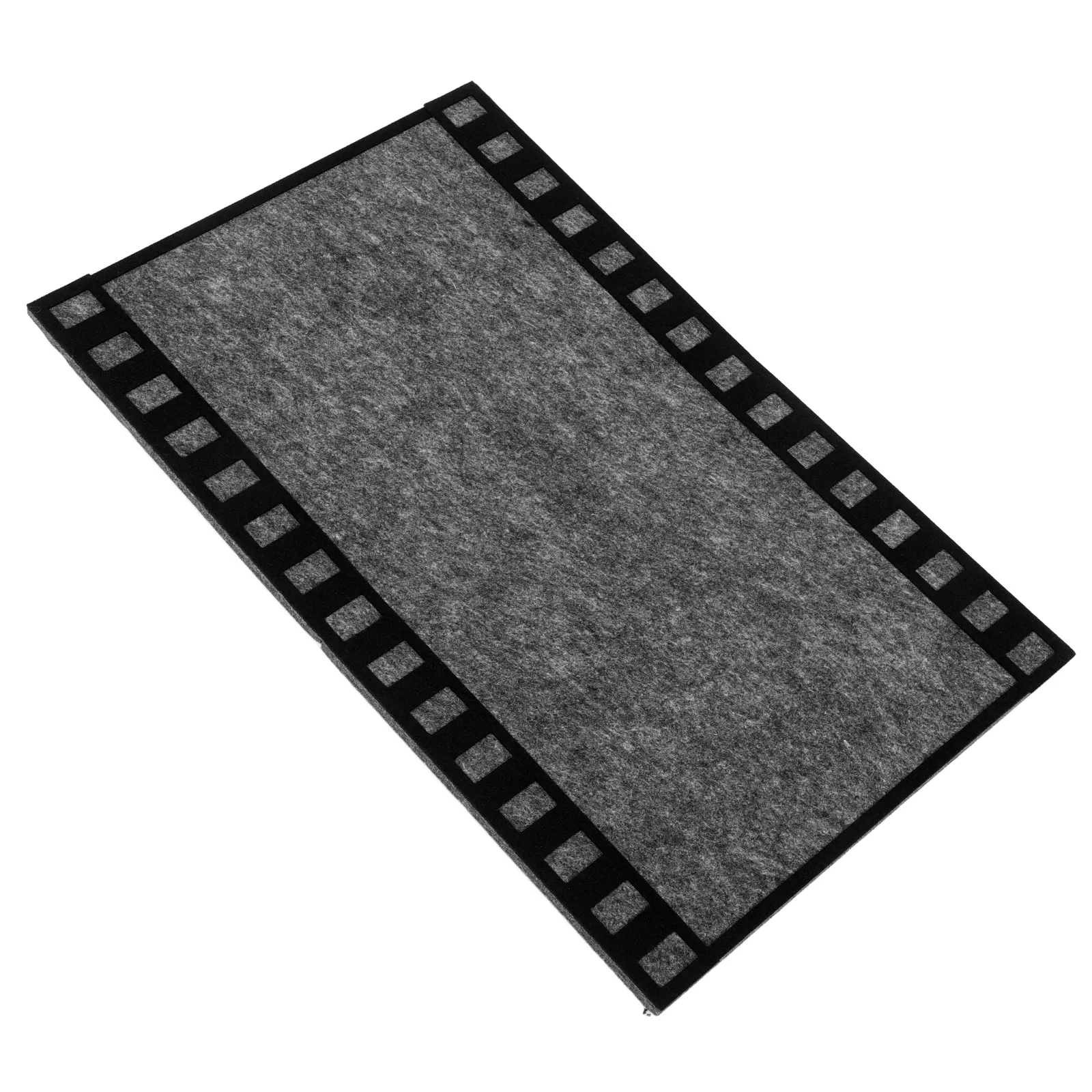 

Retro Film Memo Board 40x60cm Black Felt Bulletin Wall Decor Photo Strip Frame felt memo strip photo booth frame small for wall