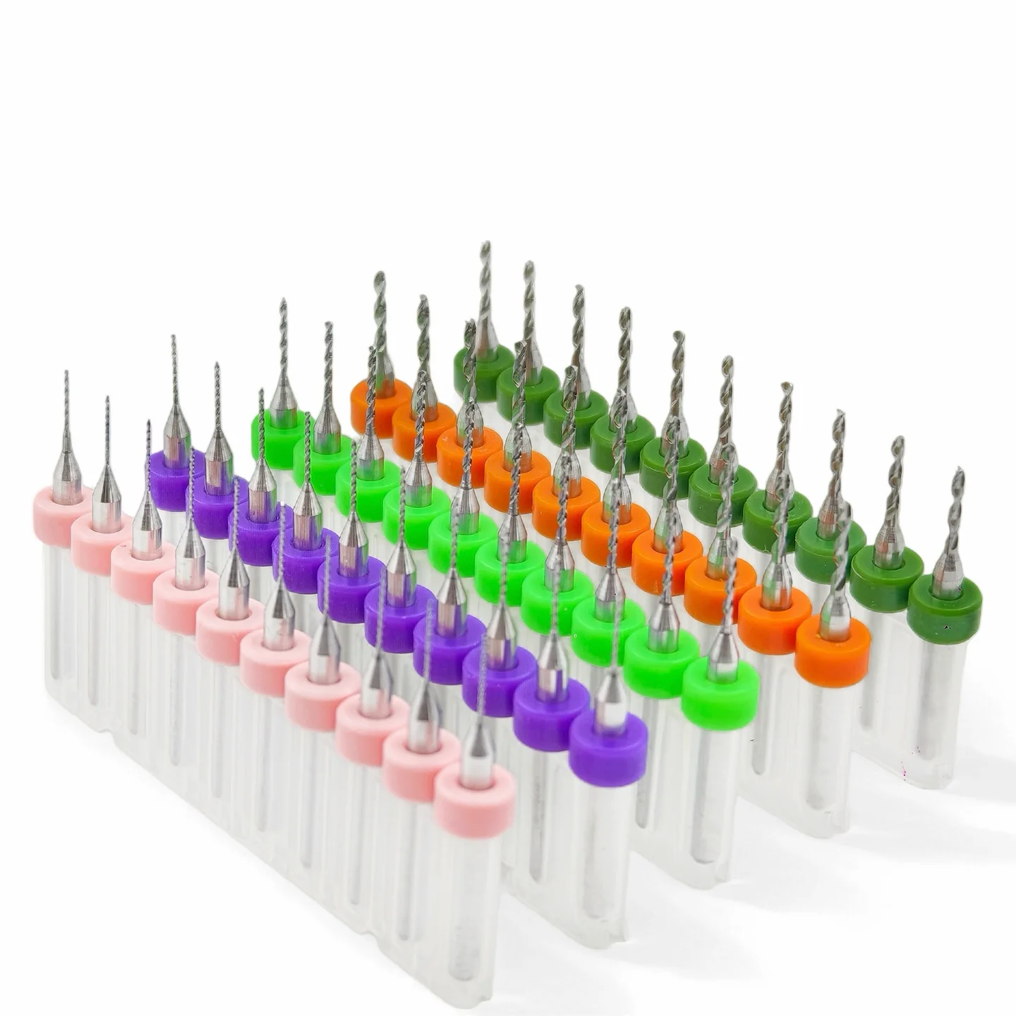 

50 pcs Micro Drill Bit Set, Small Drill Bit, Mini PCB drill bit, Tungsten Carbide Drill Bits for Print Circuit Board Jewelry