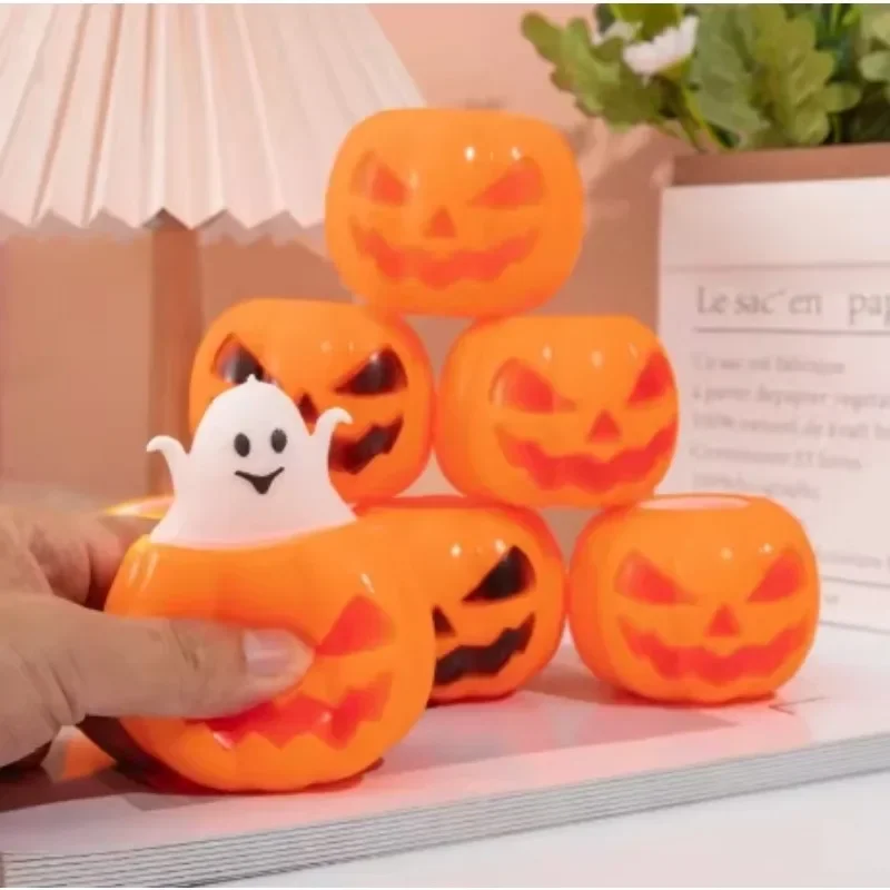 Funny Pumpkin Squirrel Astronaut Block Squeeze Anti-stress Toy Hide  and Seek Figures  Stress  Relief  Fidget Toys  for  Kids