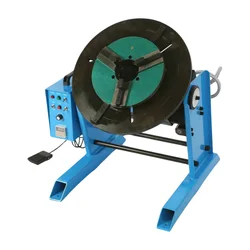 HD-100 Circle Pipe Workpiece 100kg Welding Positioner Turntable Equipment Welding Rotator Rotary Welding Table with W300 Chuck