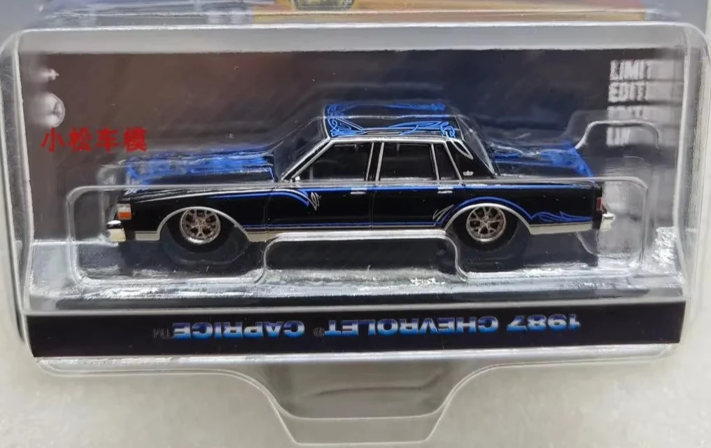 

GreenLight 1:64 1987 Chevrolet Caprice High Simulation Alloy Car Model Collectible Toy Gift Souvenir Display Ornament