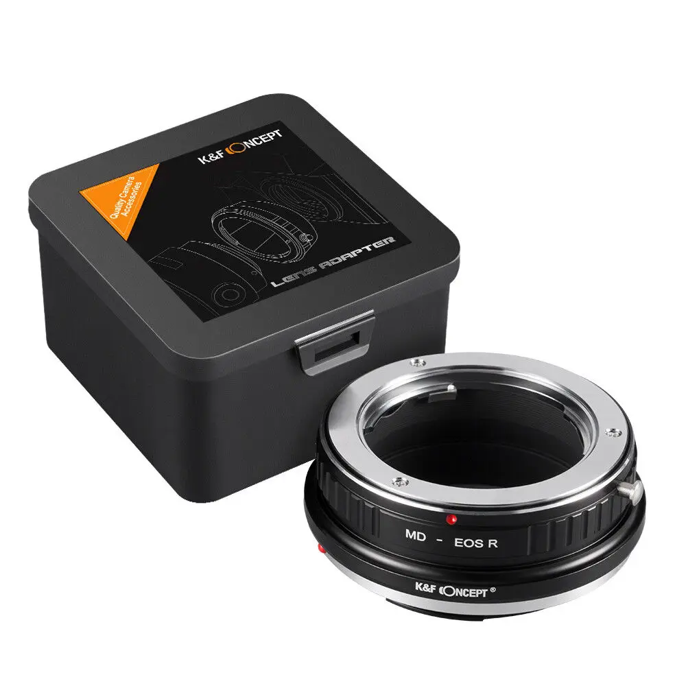 K&F Concept MD to EOS R Lens Adapter Minolta MD MC SR Mount Lens to Canon EOS RP R5II R1 R3 R5 R50 R6 R6II R7 R8 R10 R100