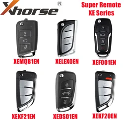 Xhorse XE Series Super Remote Key XEMQB1EN XEKF20EN XEFO01EN XEDS01EN XELEX0EN XEKF21EN English Version 5PCS/Lot