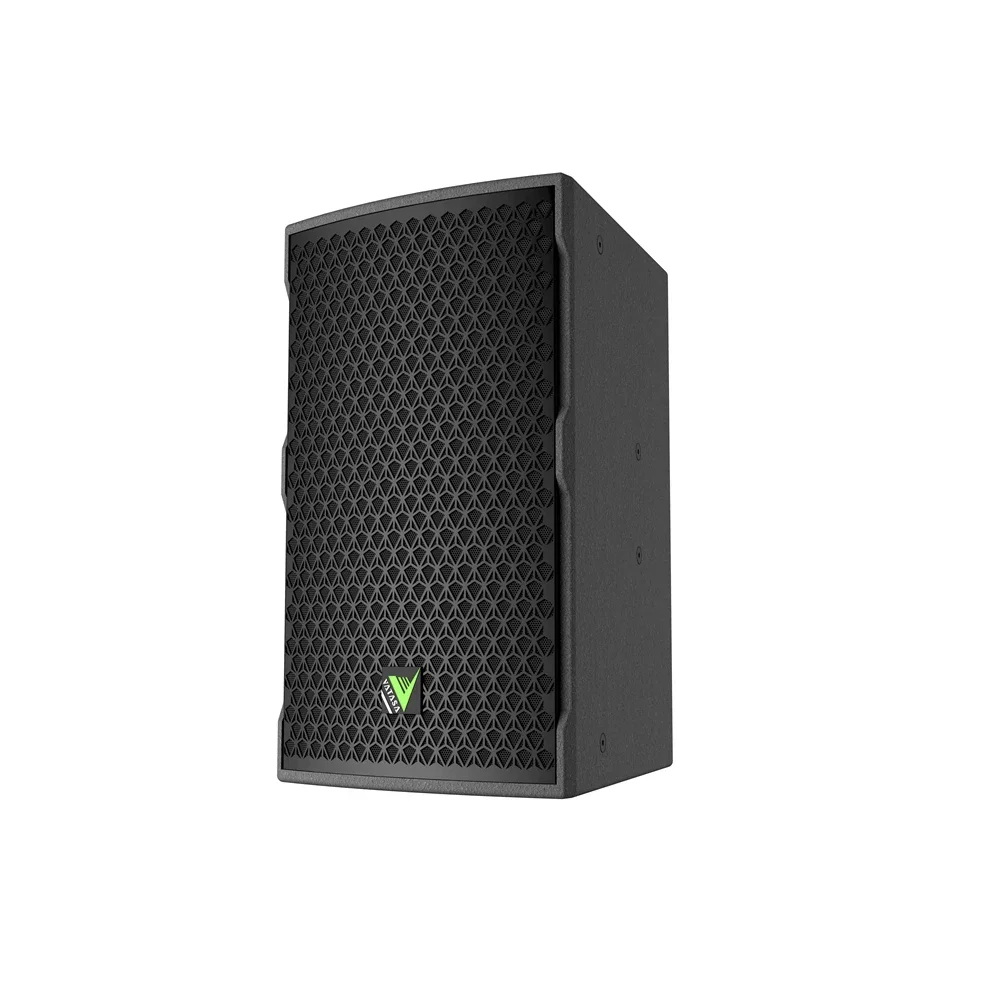 

VATASA 10 Inch Two-Way Floor Passive Wooden 330w PA Speaker for karaoke