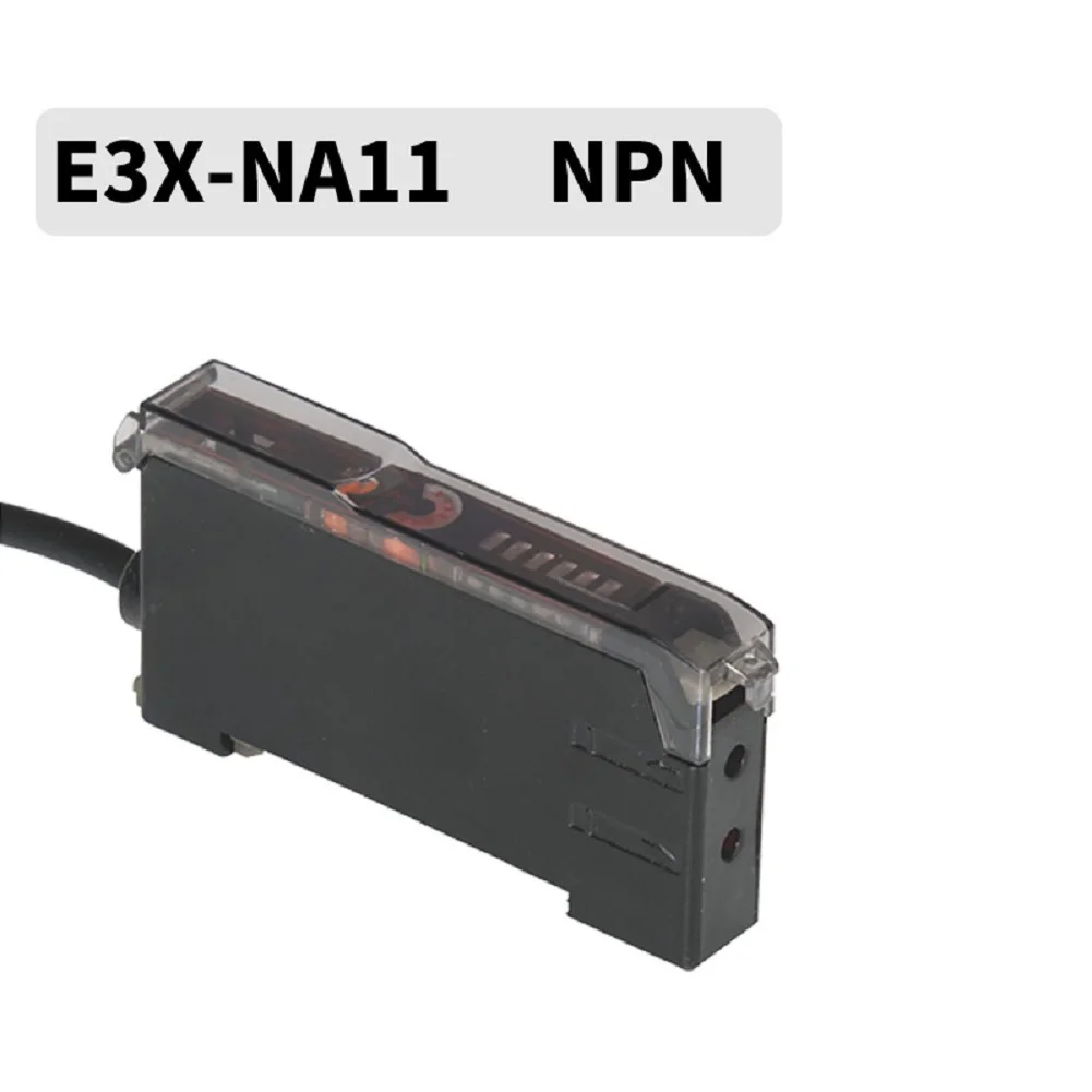 Fiber Optic Sensor Digital Display For Matrix Cable High Response 25us NPN PNP Output Industrial Detection Devic