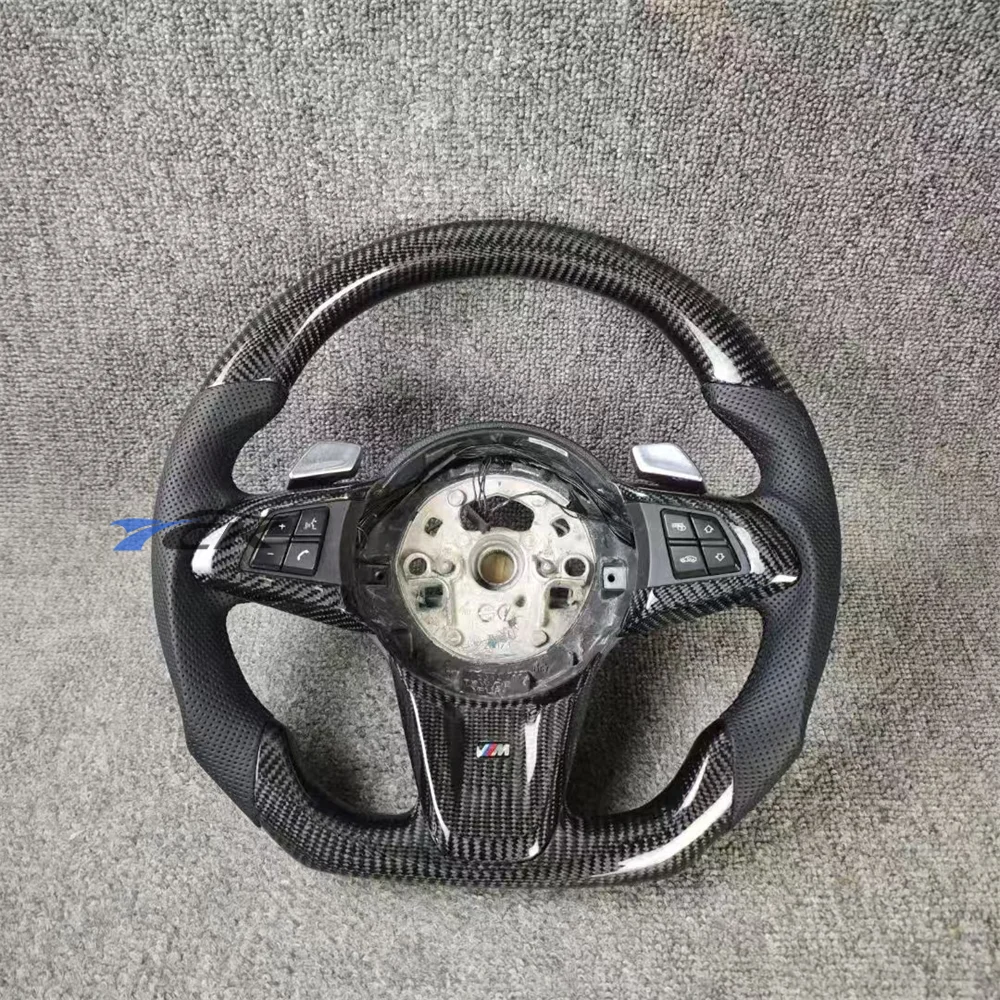 

Steering wheels for car Custom Carbon Fiber Black Leather For 2009 2010 2011 2012 2013 2014 2015 2016 BMW Z4