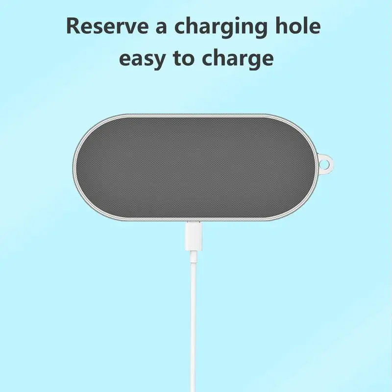 Case For Sony WF-C500 Earphone Accessories Charging Box Cover Earphone Accessories Case On TPU Shell With Anti Lost Keychain