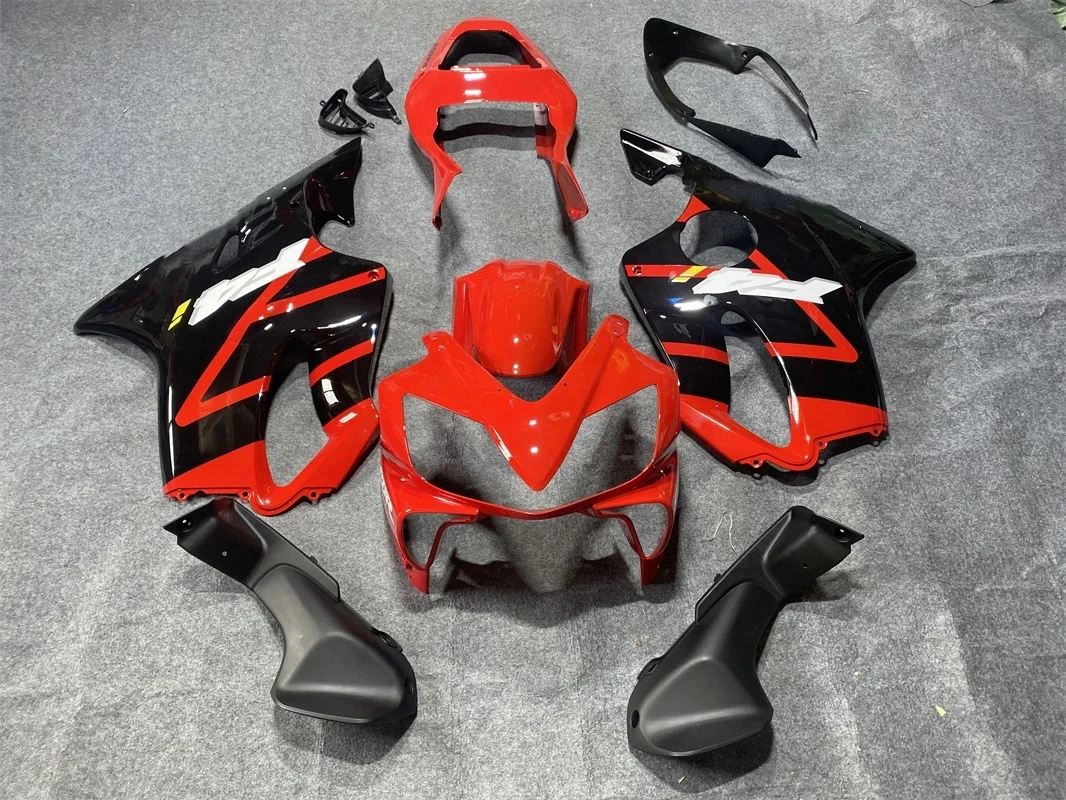 

for CBR F4i 2001 - 2003 Motorcycle Fairing CBR600F4i 01 Black Red Fairings CBR 600 2002 Plastic Fairings Black red