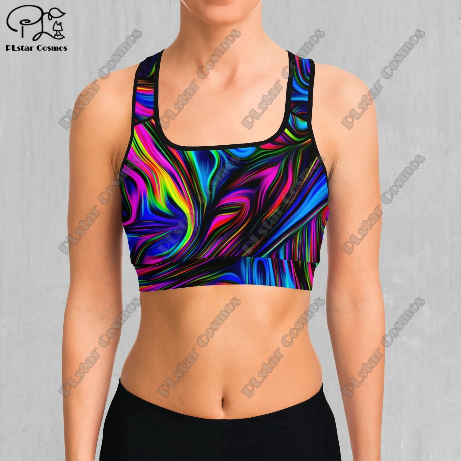3D Printed Sports Series Art Print Pattern Women's Sports Bra, Workout Bra, Yoga Bra, Women's Sports Bra, Compression Bra B-5