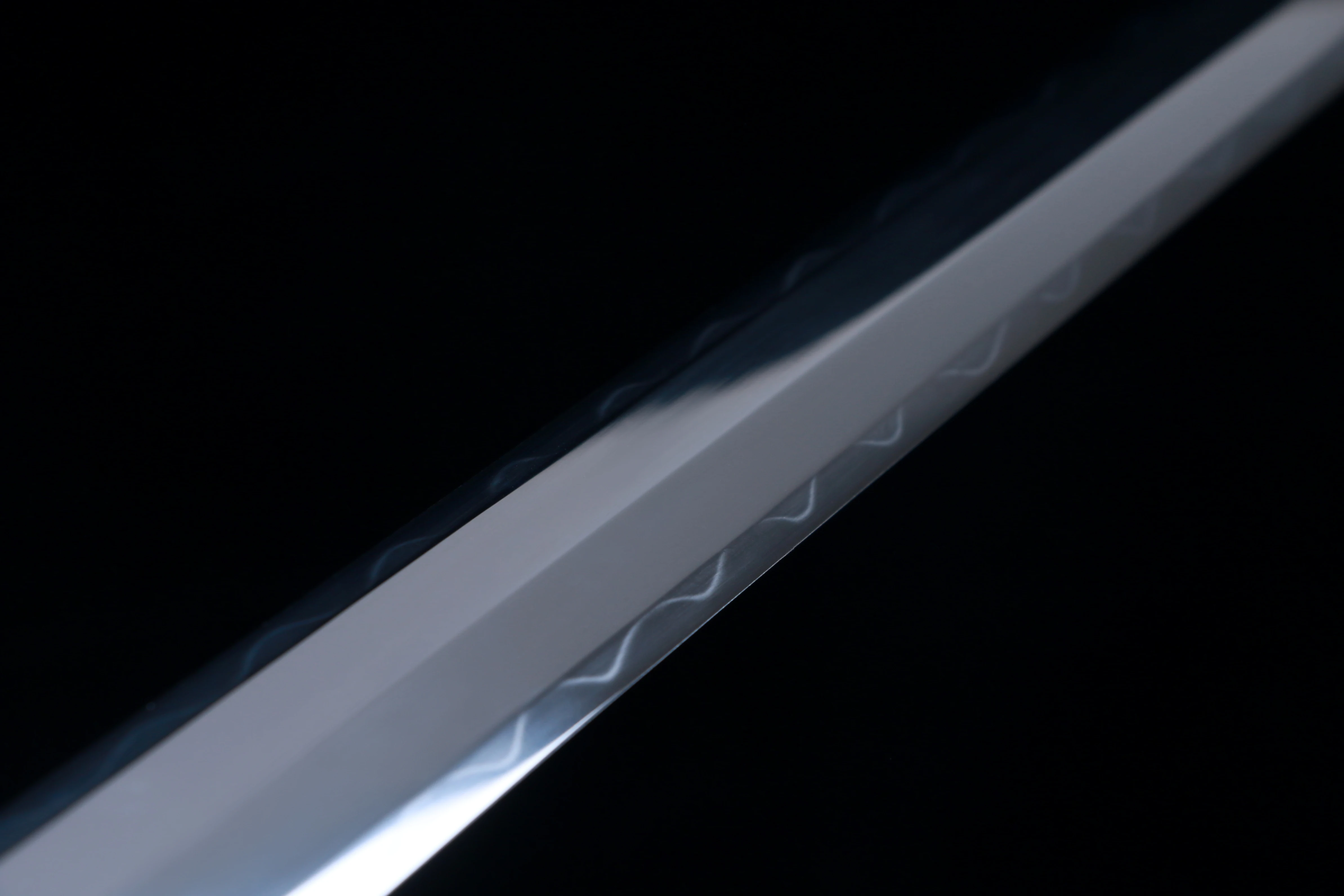 108 cm Medieval katana Dragon and Phoenix Japanese Sword full tangT10 Steel Clay Burnt blade Battle Preparation Ebony Iaii Marti