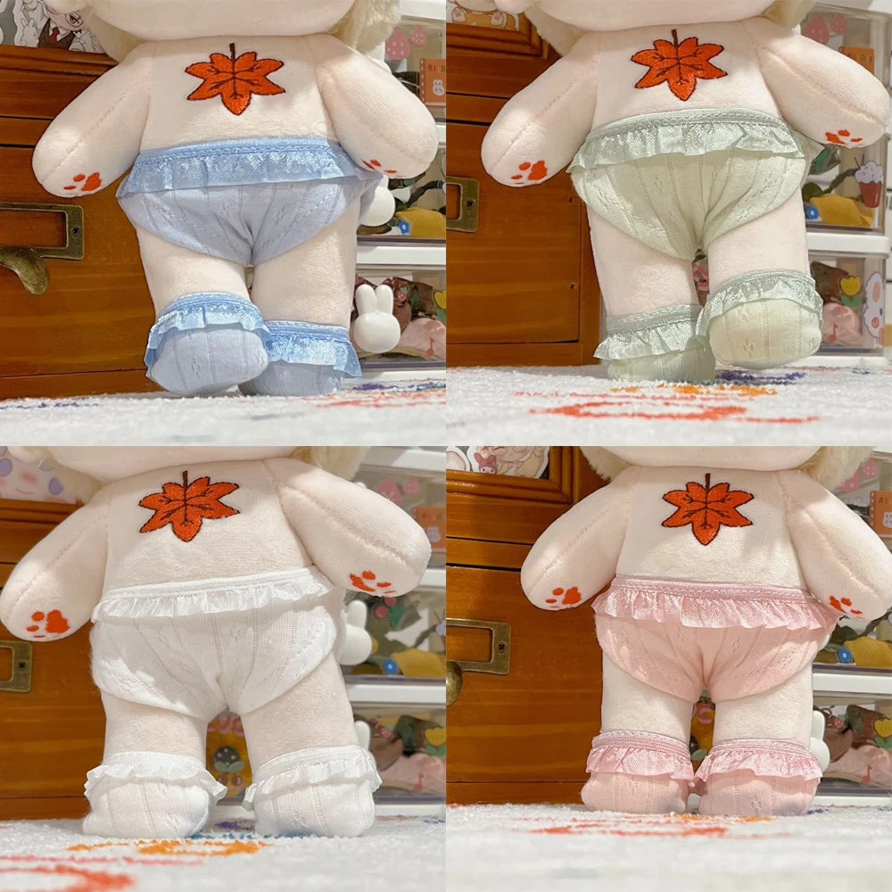 HOUZIWA muñeca de peluche, ropa interior, calcetines, traje para muñecas de juguete de peluche, 20CM