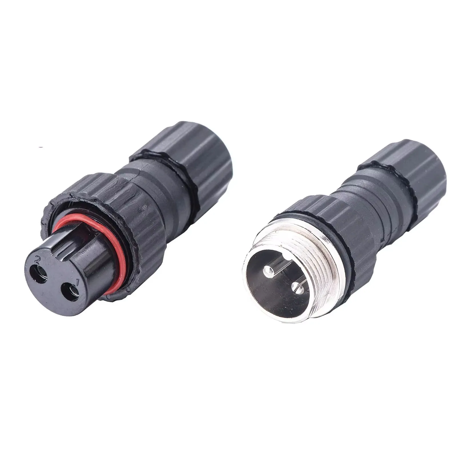 5/20Sets QL16 M16 Aviation Plug Ip65 Male Female Docking Plug Panel Mounted Connector 2/3/4/5/6/7/8/9pin