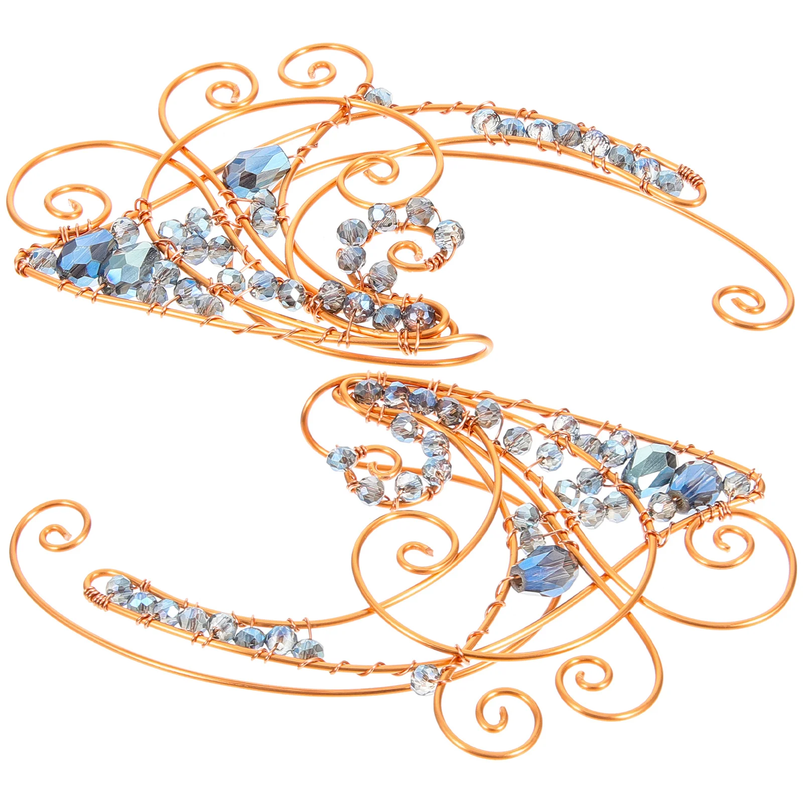 

1 Pair Ear Cuff Earrings Fairy Cuffs Women Adult Alloy Clip Accessories Jewelry Elf Ears Dainty Cuffs Pretty Earrings Safe