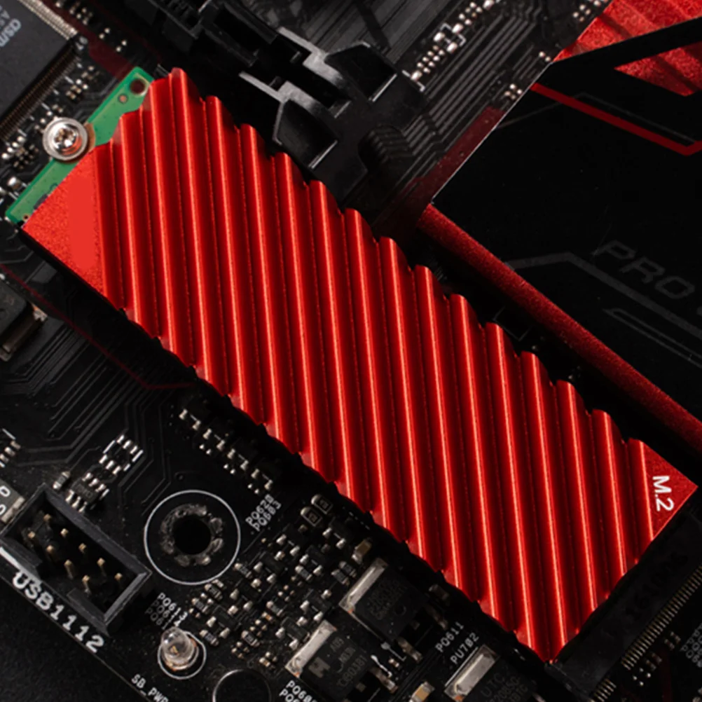 

2280 Ssd Heat Sink Aluminum Cooling Fin For M.2 Solid State Drive Metal Thermal Dissipation Sheet Computer Accessory
