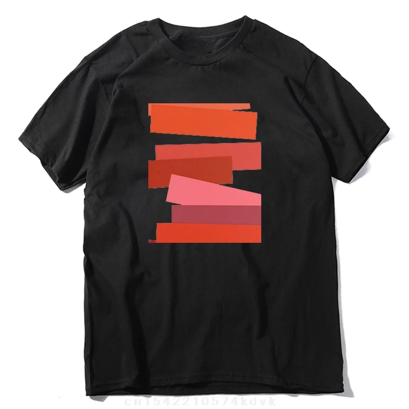 Christopher Farr Editions Josef Albers Many Faces of Red T-Shirt cute clothes graphics plus size tops t shirts for men cotton