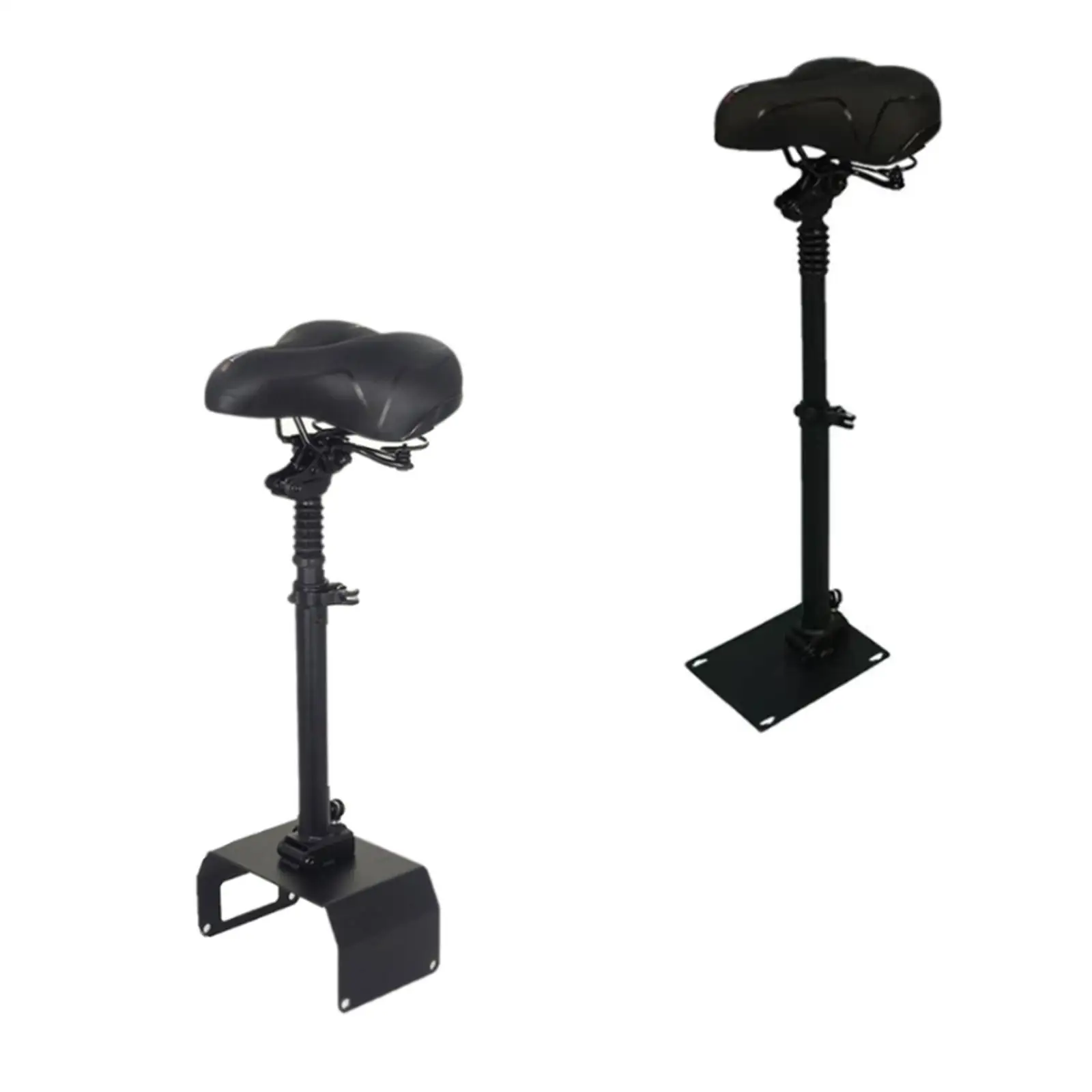 

Scooter Saddle Seat Electric Scooter Accessory Comfortable Sponge Cushion Adjustable Height Bike Seat, Easy Installation