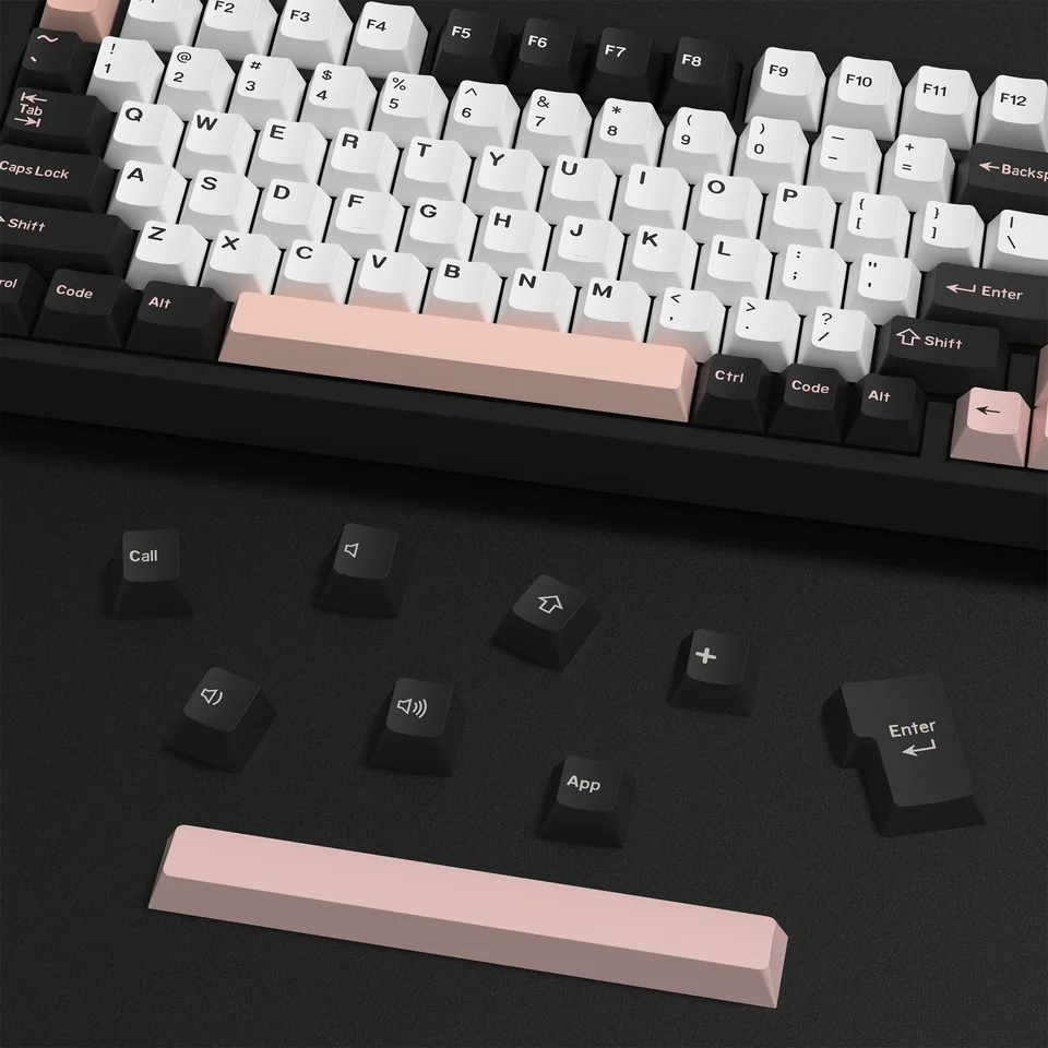 KBDiy 174Keys GMK Olivia Keycaps for Mechanical Keyboard Cherry