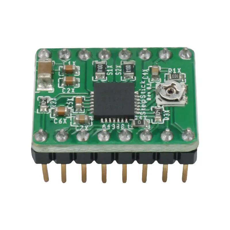 A4988 Stepper Motor Driver A4988 Driver with Heatsink for Reprap For SKR V1.3 1.4 GTR V1.0 RAMPS 1.4 1.6 MKS GEN V1.4 board