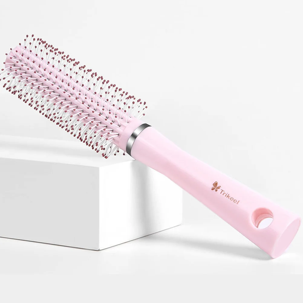 

Stereotypes Curling Comb Travel Portable Hair Brush for Women Abs Styling Blow-drying