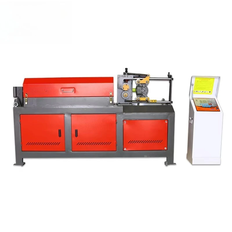 CNC 4-22mm Five-head Straight Reinforcement Bars Bending Machine