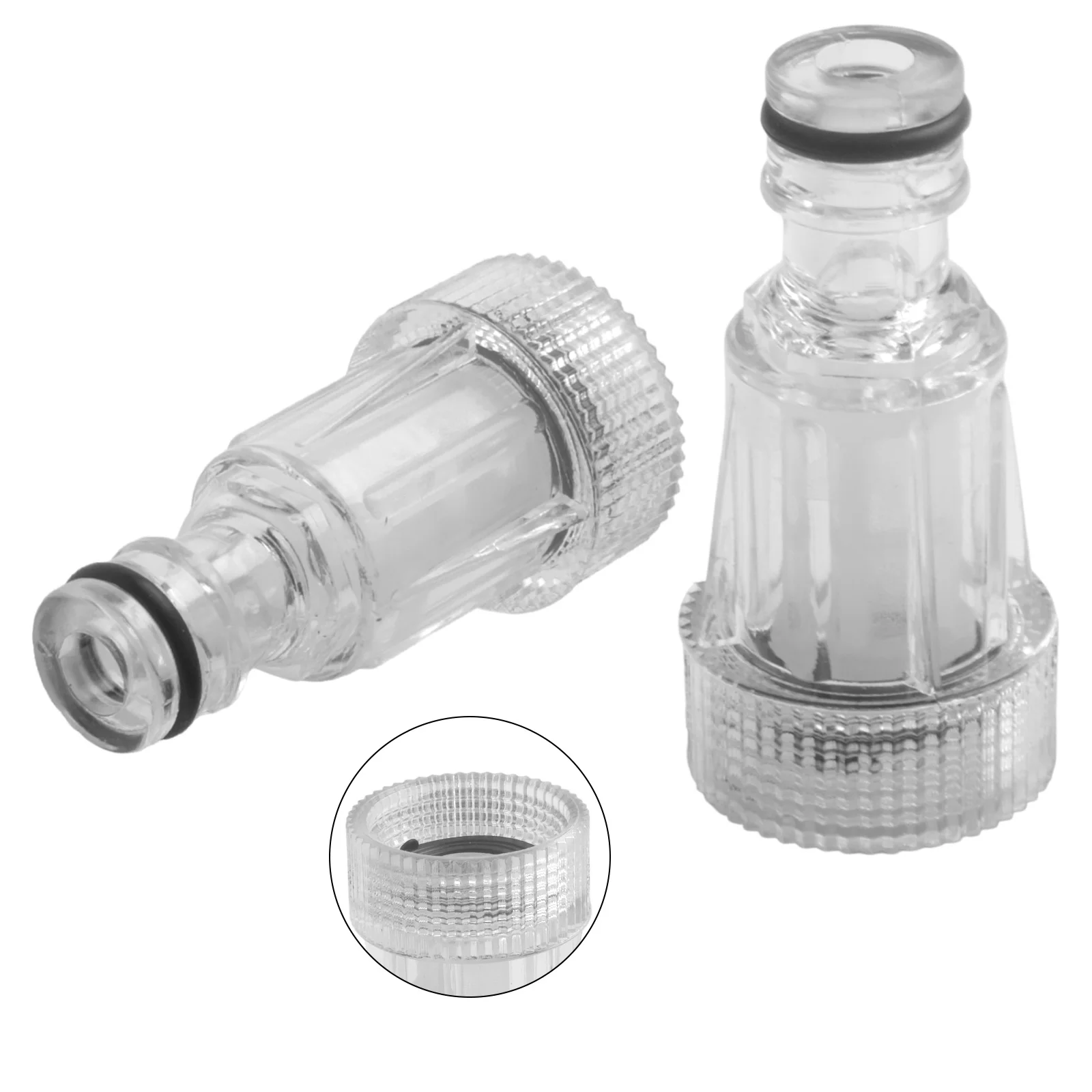 2PCS High Pressure Washer Water Filter Inlet Connector Replacement Tool Water Pump Inlet Hose Garden Hose For K2-K7 Series