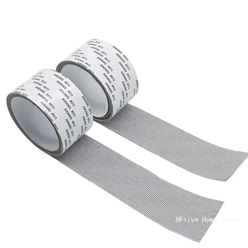 NEW Anti-mosquito Mesh Window Net Screen Repair Tape Repair Broken Hole Window Waterproof Patch Net Self-adhesive Mesh Tape Tool