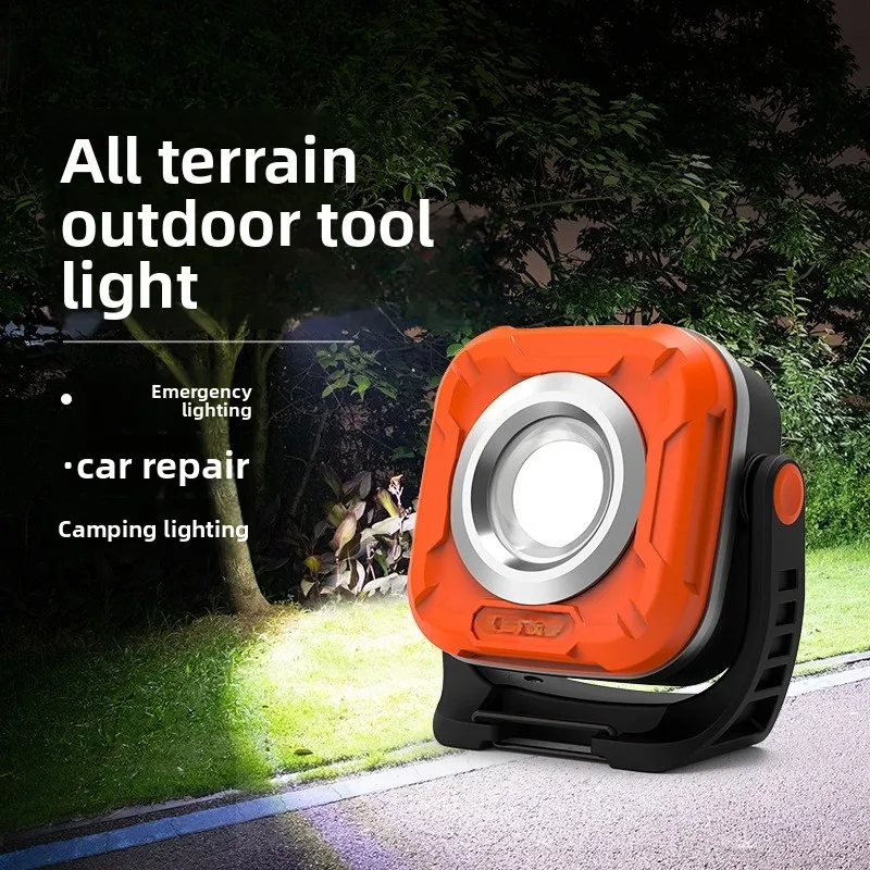 VOLODYMYR Camping Light Camp LED Rechargeable Tent Super Bright Camping Lamp Emergency Outdoor Lighting for Car Repair Checking