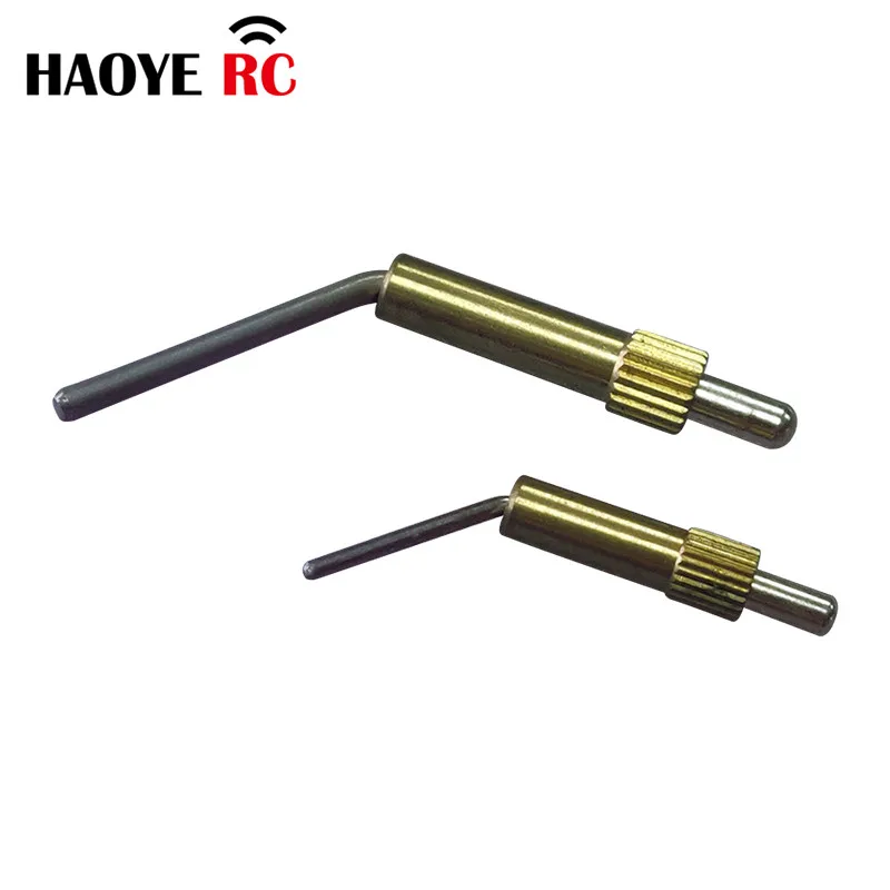 Haoye 2 Pcs Metal Canopy Locks Spring-Loaded Latch 90 °/120 ° For RC Airplanes Parts Electric Planes Foam Model Accessories