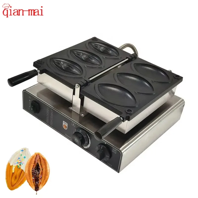 Commercial Snack Food Baker 3 Pcs Women Pussy  Waffle Maker Vagina Waffle Machine