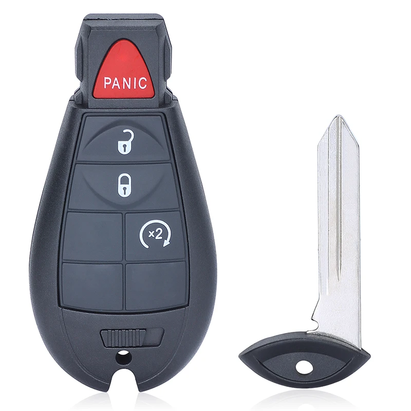 KEYECU Keyless Go Smart Remote Car Key With 4 Buttons 433MHz - FOB for Jeep Grand Cherokee 2008- 2013 FCC ID: IYZ-C01C 56046736