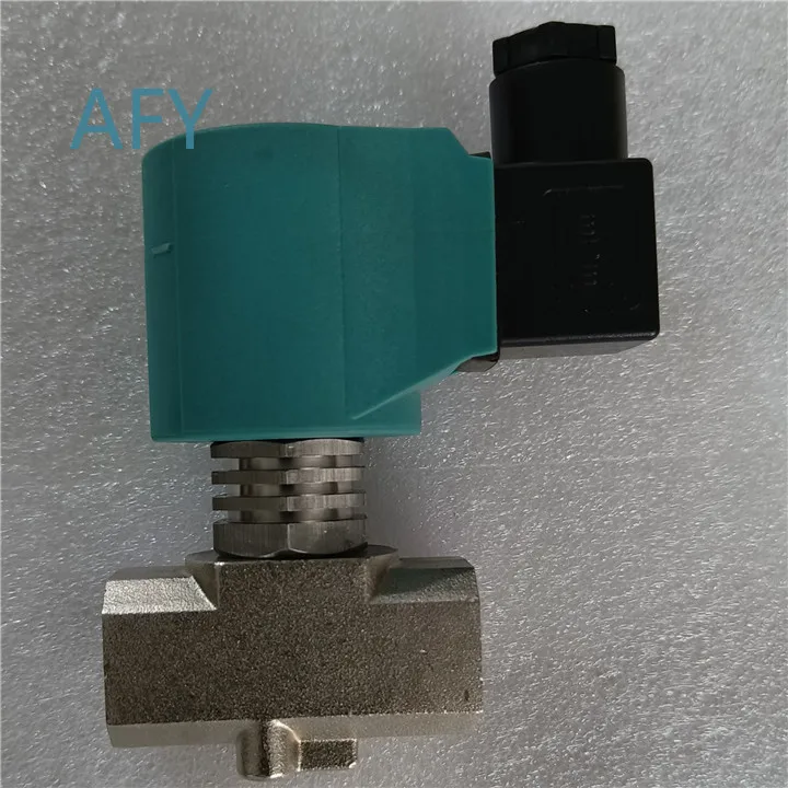 G1/4 180C Steam Wash Solenoid Valve for Commercial Laundry Equipment Parts RFS DL-6E for 220VAC 60Hz Ferrous Steam Valve for
