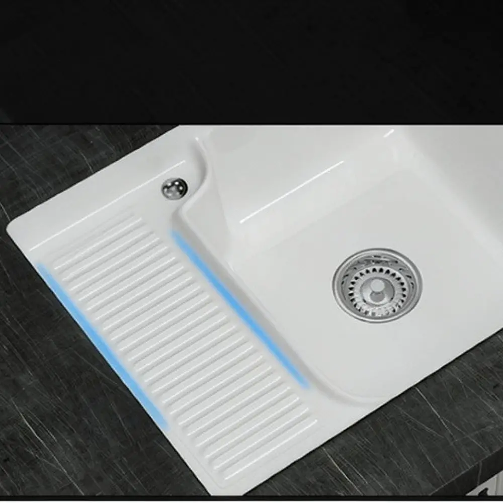 Kitchen Sink Overflow Round Connector Stainless Steel Fitting For Quartz Basin Laundry Tub Reliable Drainage Plumbing Part