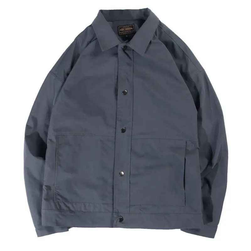 Fashionable and Trendy Single-layer Jacket for Men in Spring and Autumn, Thin Executive Jacket, New Casual and Loose Outerwear, - Image 5