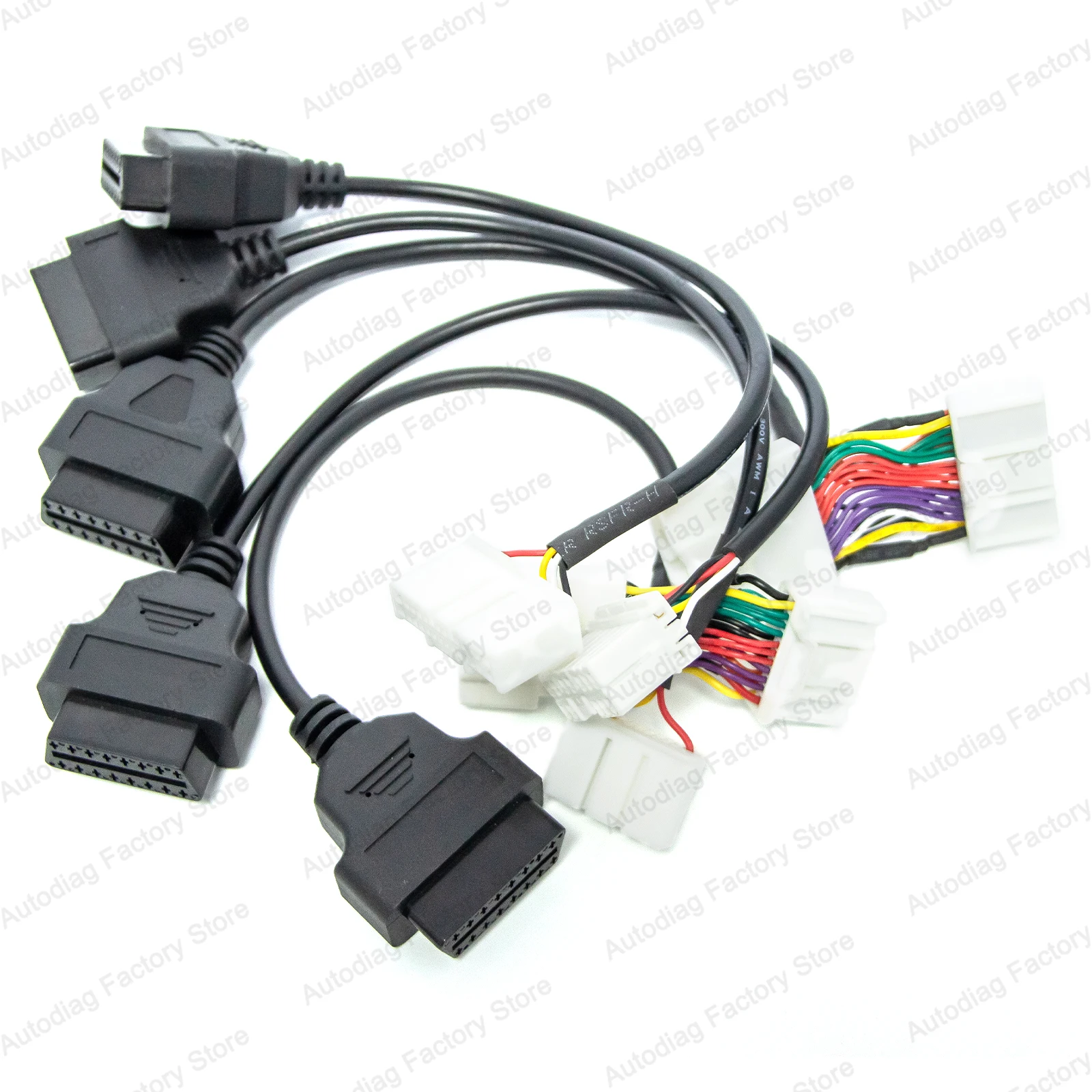 OBD-Adapter für Tesla 12/20/26-polig auf OBDII für Tesla Model X/S/3/Y OBD2-Diagnosekabel OBD-Anschlusskabel für X431 Scanner – Detail 4