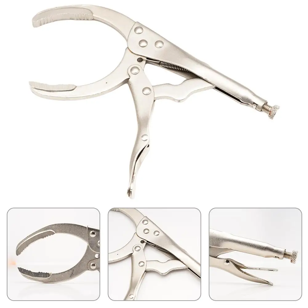 Clamp Filter Wrench Oil Grid Wrench Oil Change Adjustable Multi-Function Engine Oil Filter Wrench Car Disassembly Tool Repair