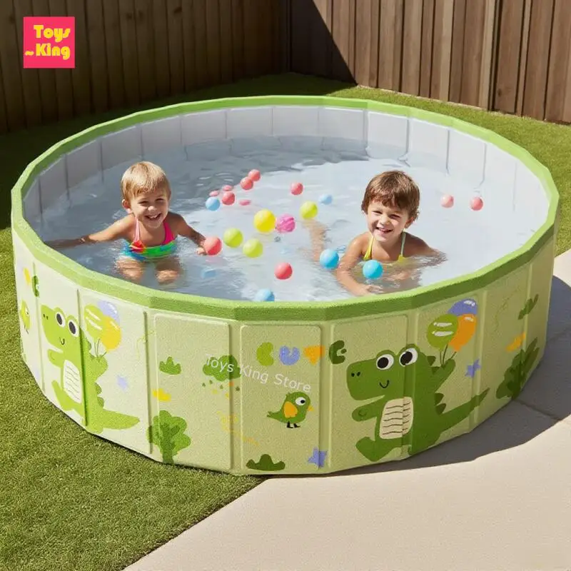 Piscina Circular no inflable, juguetes grandes para niños, piscina interior, piscina da esterno, juego de baño familiar engrosado para el hogar