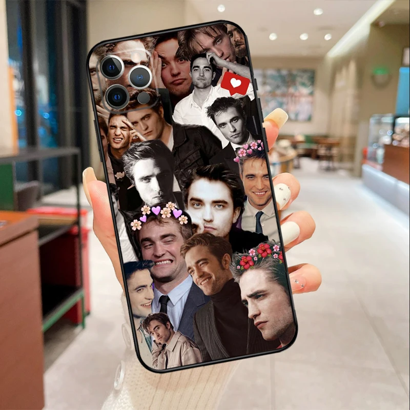 Robert Pattinson Phone Case For iPhone 16 15 14 13 12 11 Pro Max Mini X XS XR 6 Plus Back Cover