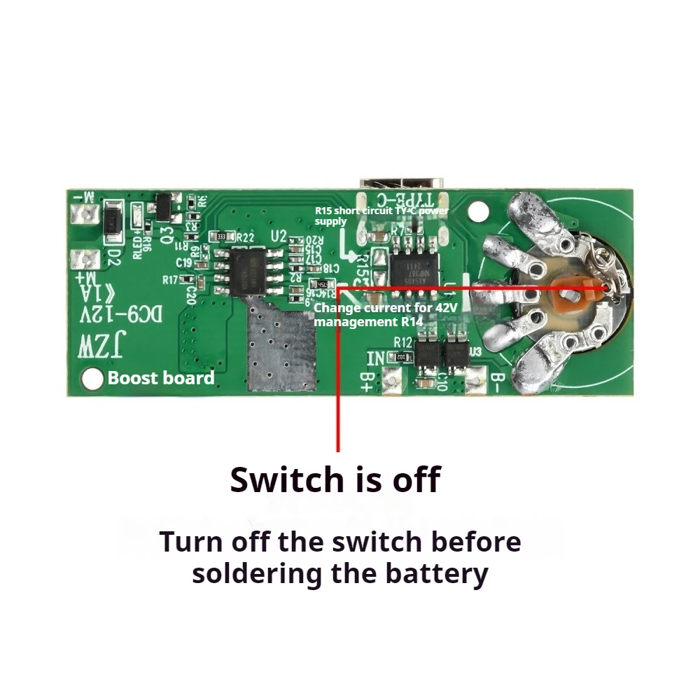 DC-DC دفعة وحدة 3.7 فولت إلى 9 فولت/12 فولت مروحة ستبليس تنظيم السرعة مجلس 12 واط مروحة صغيرة لوحة دوائر كهربائية سرعة منظم دفعة وحدة